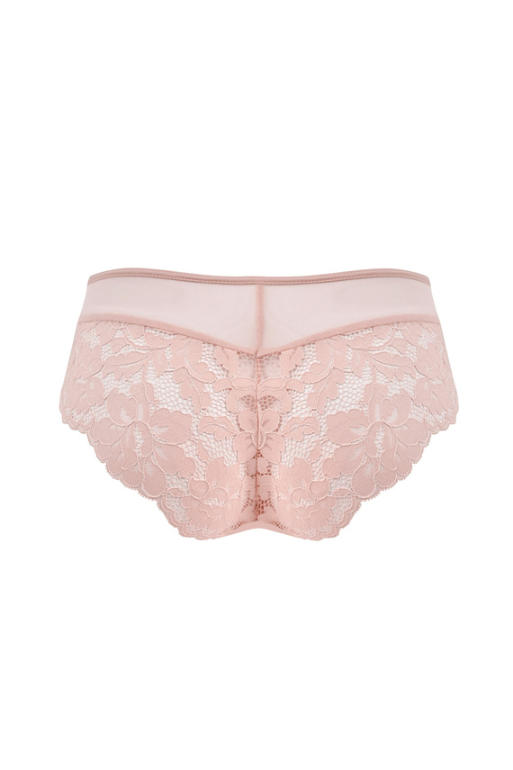 Mediolano Jasmin 19152 braguitas encaje tul rosa polvo