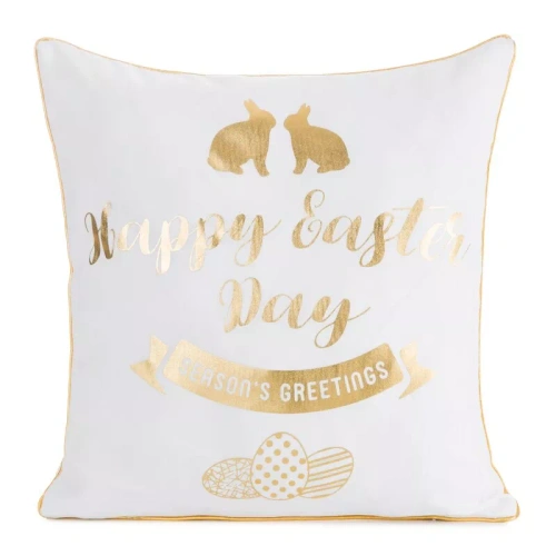 Eurofirany Wiosna 65– funda de cojín decorativa pascual elegante