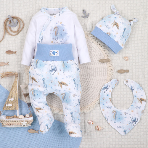 Conjunto bebé SEA OF JOY NINI algodón orgánico OEKO-TEX suave seguro piel