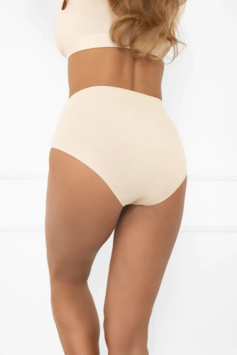 Libra bragas de las mujeres maxi con acento de encaje | Moda italiana polvo azul