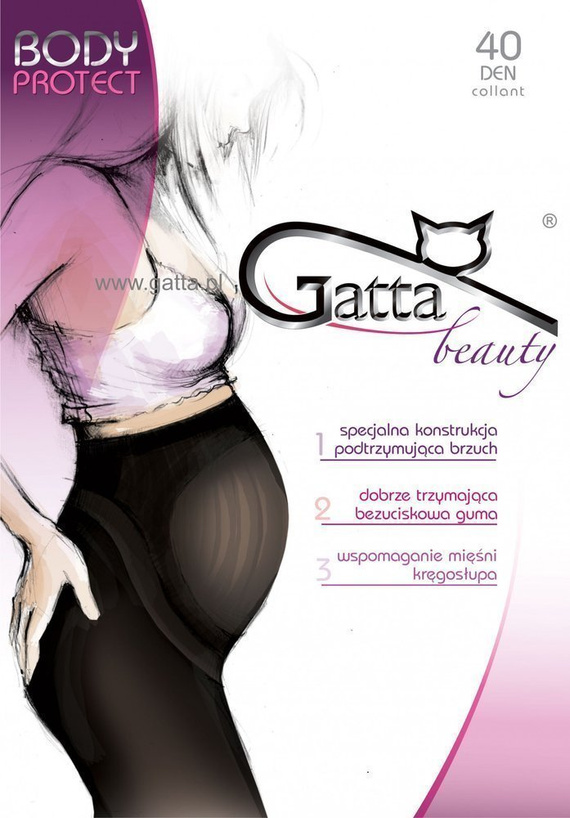 Rajstopy Gatta Body Protect 40 Den czarny