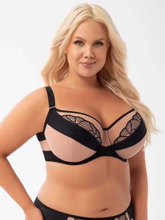 Sujetador negro Gorsenia K 921 Davika Soft