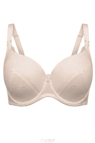 Sujetador Brenda Unikat Full Cup beige cómodo y con buen soporte