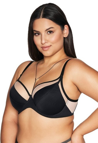 2136 Sujetador suave Ava - negro