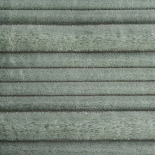 Manta cubrecama Nina 220x200 flano 3D suave Eurofirany 300 GSM color salvia