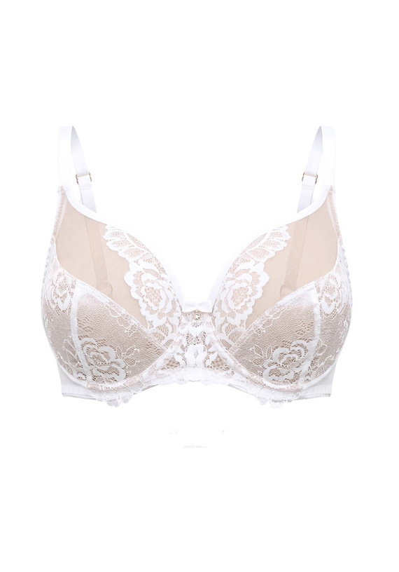 Sujetador soft Unikat Manon pecho grande encaje soporte estable