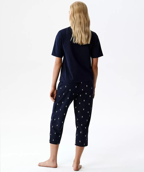 Pijama mujer Atlantic NLP-511 algodón 100% cómodo pantalón 3/4