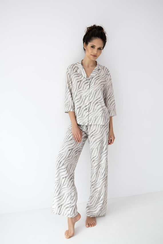 Sensis Emory 7/8 beige – pijama mujer 100% viscosa