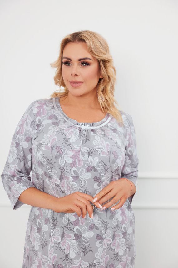 Camisón Ardila, manga 3/4 Moda Italiana - estampado