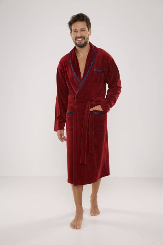 666 Bata de hombre Ronaldo De Lafense - granate