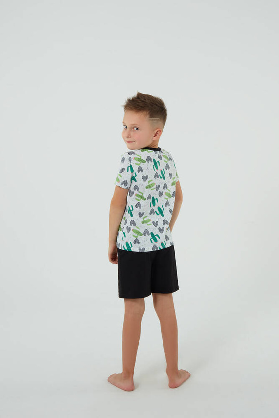 Picos Pijama niño Moda Italiana - estampado/negro