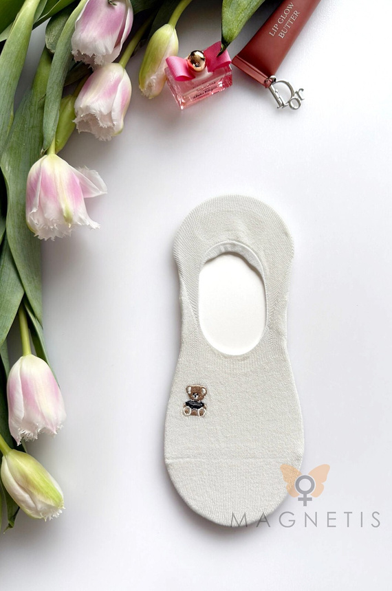 Magnetis YN-251132 – calcetines invisibles mujer viscosa con silicona