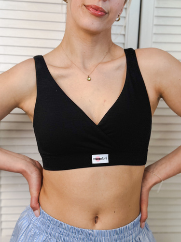 Milk&Love Mombri Klasyk sujetador lactancia impermeable black