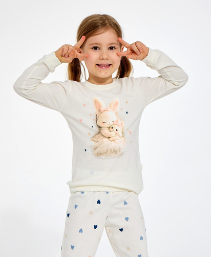 Pijama infantil Cornette 788/122 Kitty algodón manga corta pantalones cortos