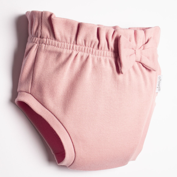 Bloomers Nicol 220087 2-pack para bebés, algodón Oeko-Tex, rosa con flores