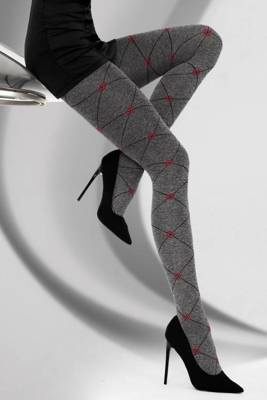 Pantys Lirana 40 den Melange/Rojo LivCo Corsetti