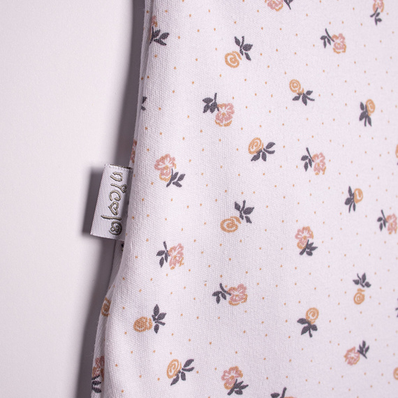 Saco de dormir bebé Nicol 220043 algodón 100% flores 0–9 meses