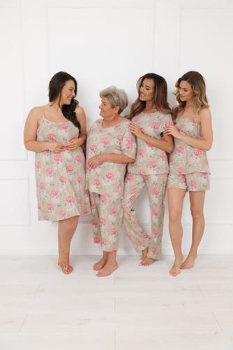 Pijama señora Harmonia Italian Fashion short sin tirantes viscosa