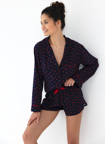 Pijama de mujer Maisie Sensis - azul marino