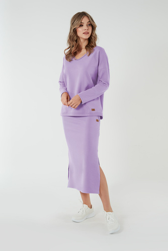 Maxi falda de mujer Stella Moda Italiana - lirio