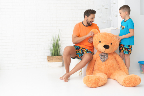 Pijama de niño manga corta Comic, pantalón Italian Fashion - turquesa/estampado