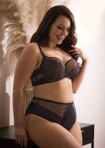 K 879 Gisel Sujetador suave Gorsenia negro