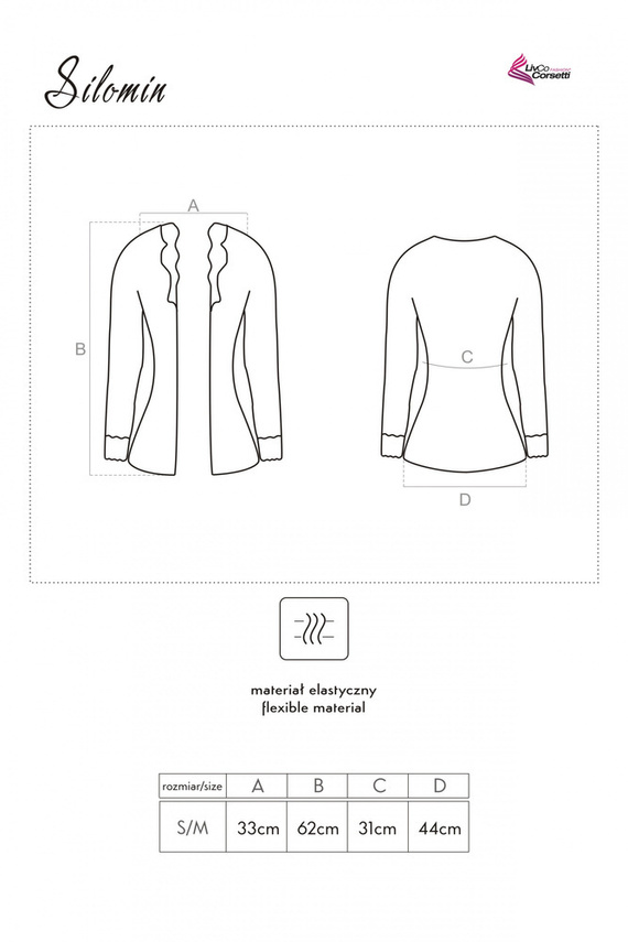Silomin LC 1401 LivCo Corsetti Conjunto de lencería de moda