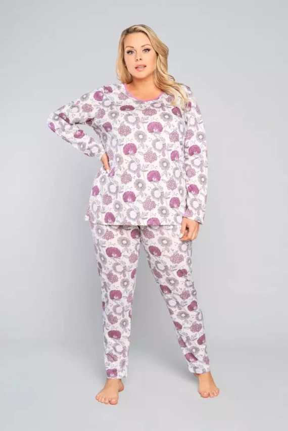 Pijama señora manga larga, pantalón Lobelia Italian Fashion -