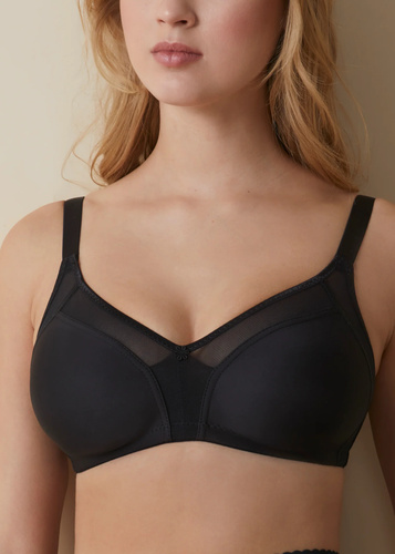 Estella Selene Soft Bra Negro - Suave sin aros, comodidad para todos los días