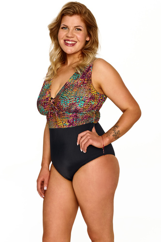 Bañador Lupoline Greta moldeador escote V elegante mujer