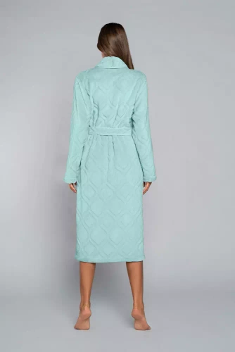 Morena Bata polar de mujer Moda Italiana - menta