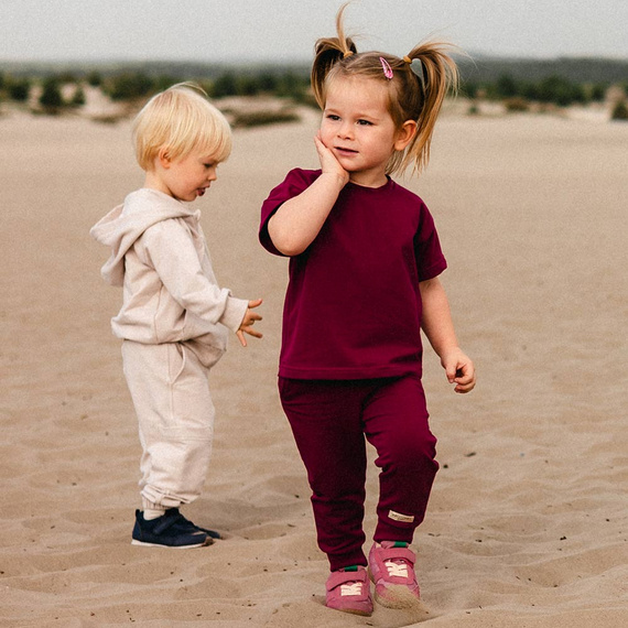 Camiseta infantil oversize Eevi Simply Comfy 100% algodón