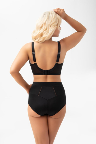 Gorsenia G035 Ismena sujetador soft side support para pecho grande negro