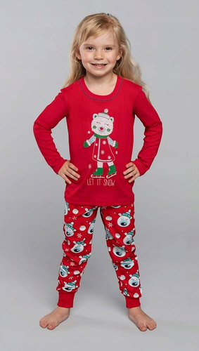 Czoka Pijama de niña Italian Fashion- rojo