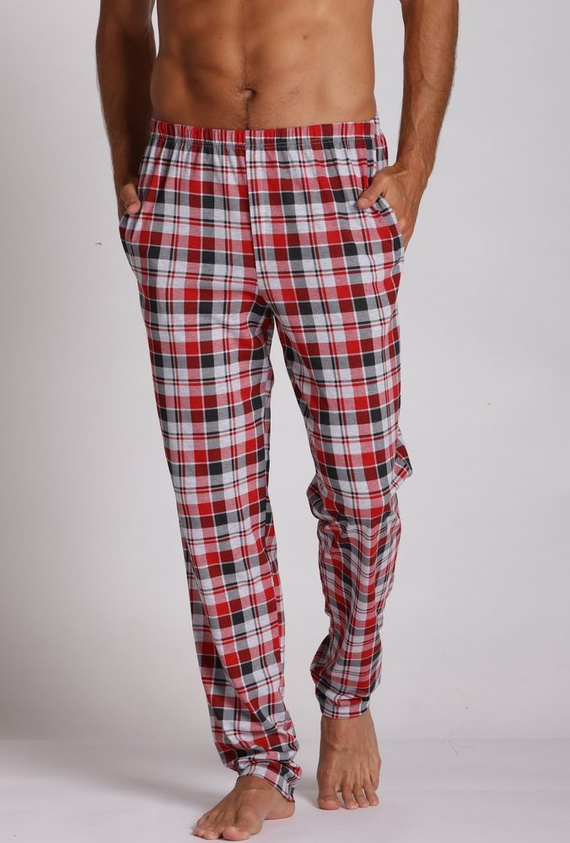 362 Pantalones de pijama Kratka Forex - rojo