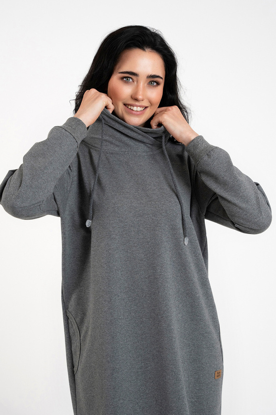 Malmo señoras túnica de manga larga Moda Italiana - ¶r. melange