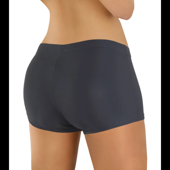 Sesto Senso DS01 Bañador corto deportivo para mujer de secado rápido gris grafito