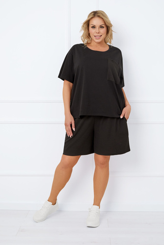 Conjunto Bono Ladies Moda Italiana - negro