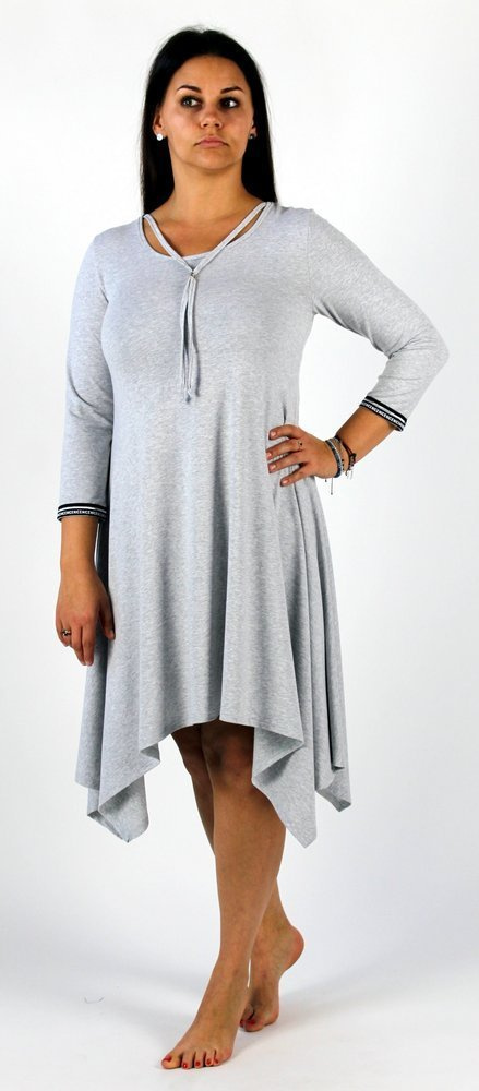 439 Vestido de noche Nice De Lafense - elegancia femenina y comodidad para dormir - melange claro