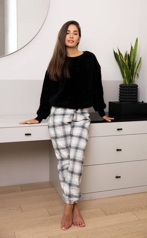 Pijama de mujer Meredith Sensis - negro