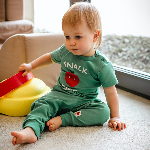 Camiseta niño Eevi Snack Time algodón elástico cómoda