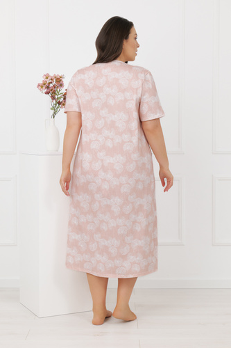 Camisón mujer Eleni Italian Fashion 100% algodón, manga corta