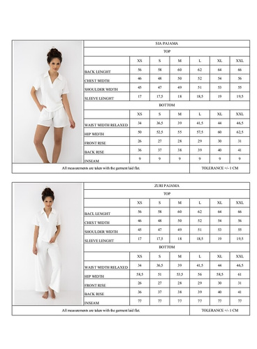 Sensis Sia pijama mujer – algodón y modal, set verano