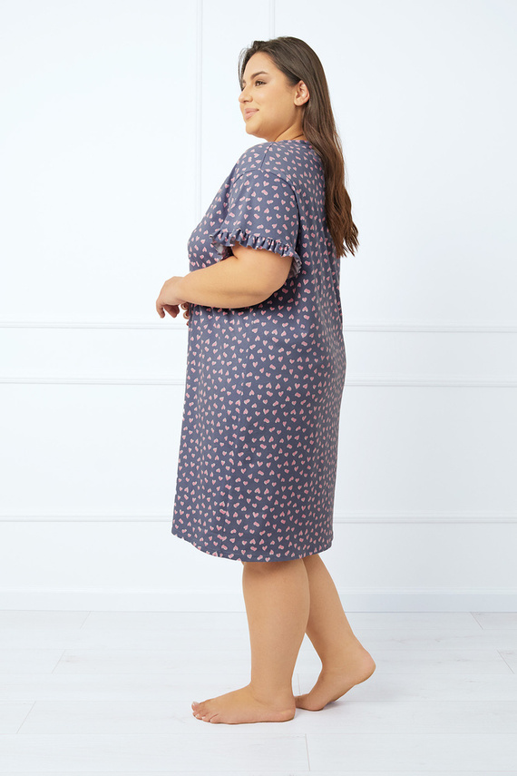 Lotte camisa de manga corta de las señoras Moda italiana - impresión