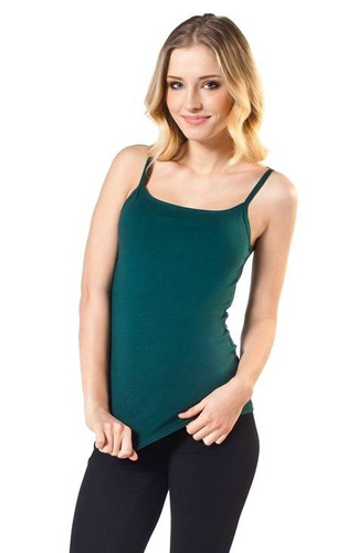 Camisa Ibiza Tirantes estrechos Señoras Moda Italiana- rosa