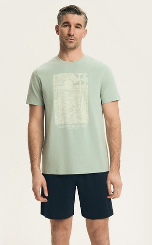 Pijama hombre 44503 Brook Henderson 100% algodón, manga corta