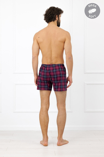 Italian Fashion Brajan bóxer de hombre de algodón Mega Soft a cuadros