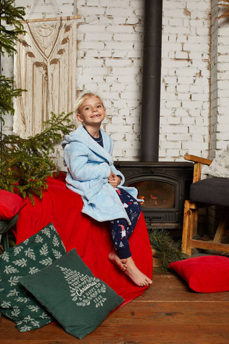 Misti Albornoz Niña Moda Italiana - azul