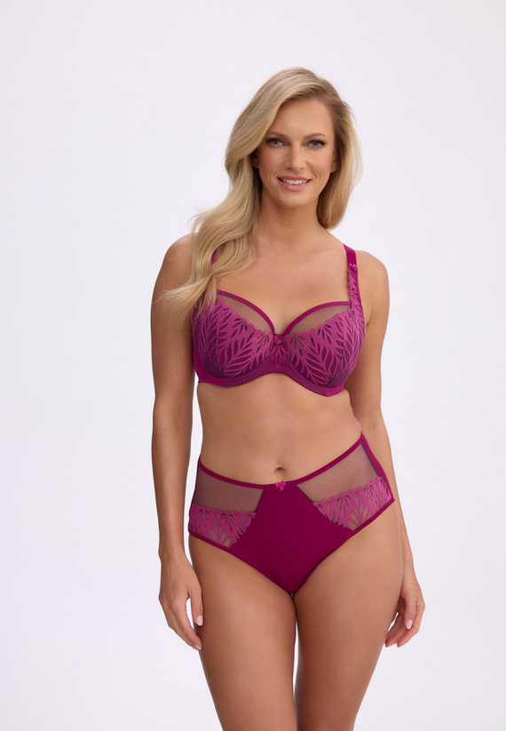 Sujetador Semi-Soft Mariana BS0 1384 Gaia Chianti Bordado con Aros