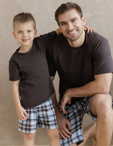 Taro 3578 Marcello pijama hombre algodón marrón